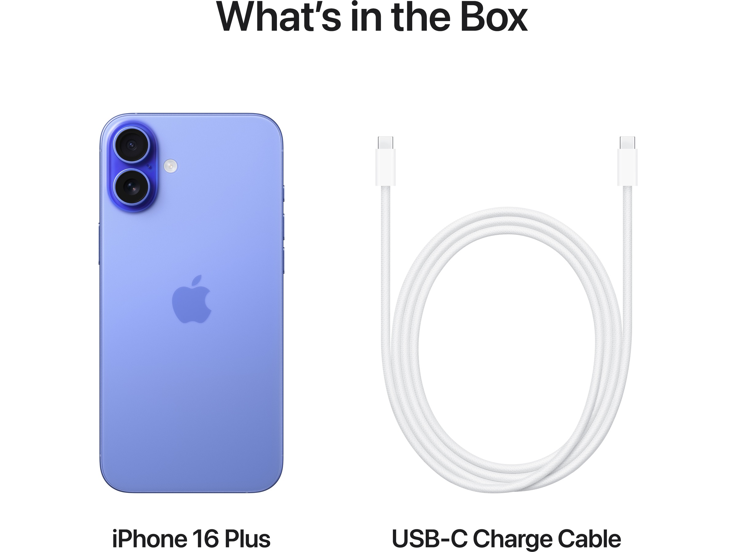 iPhone 16 Plus 256GB  (ultramarin) Mobiltelefoner