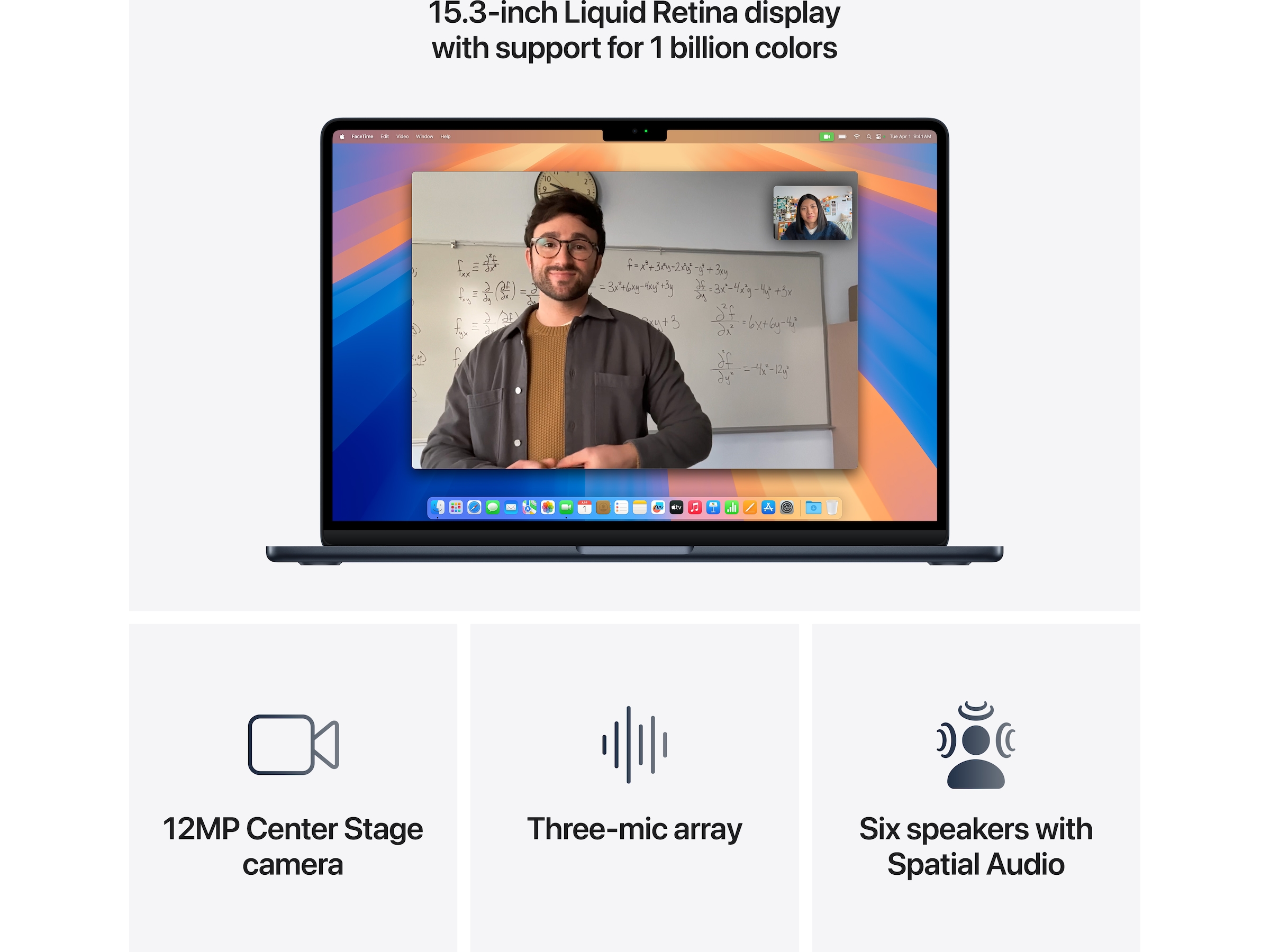 MacBook Air 15" M4 (2025) 256GB (midnatt) PC - Bærbar / laptop