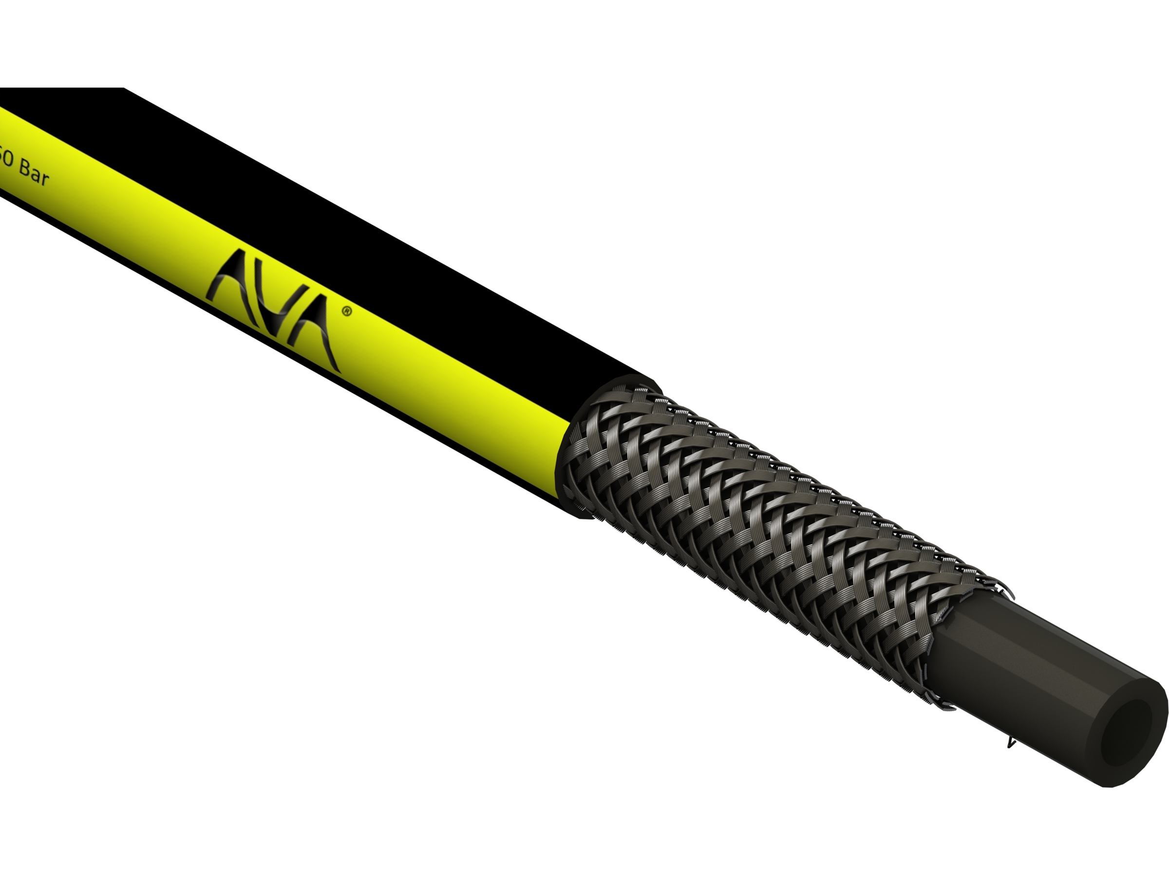 AVA Stålarmert forlengelsesslange 20M Tilbehør til høytrykksspylere