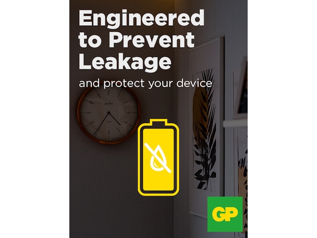 GP Super Alkaline AA/LR6 batteri, 40-pk Batterier til generell bruk