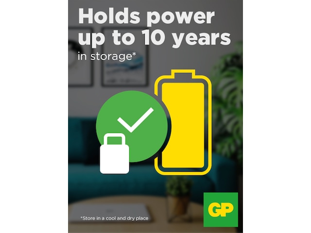 GP Super Alkaline AAA/LR03 batteri, 40-pk Batterier til generell bruk