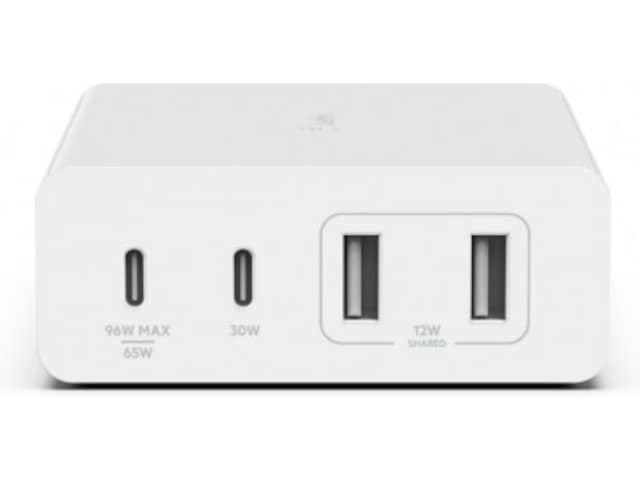 Belkin BOOST CHARGE 4Port 108W Vegglader (hvit) Mobilladere