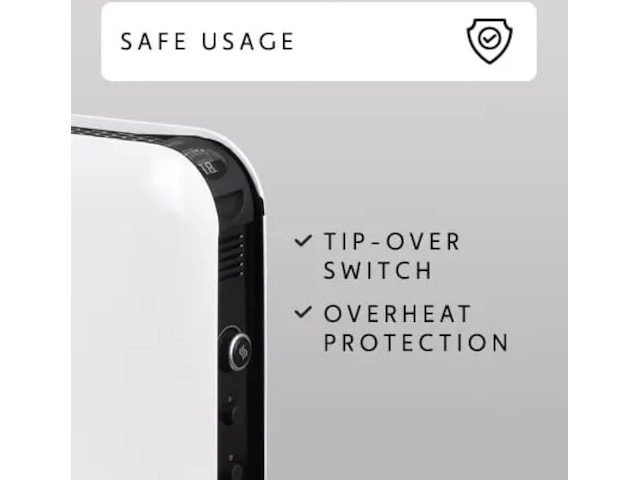 Mill WiFi gulvovn, 1200 W  -B-Grade Demo hjem & fritid