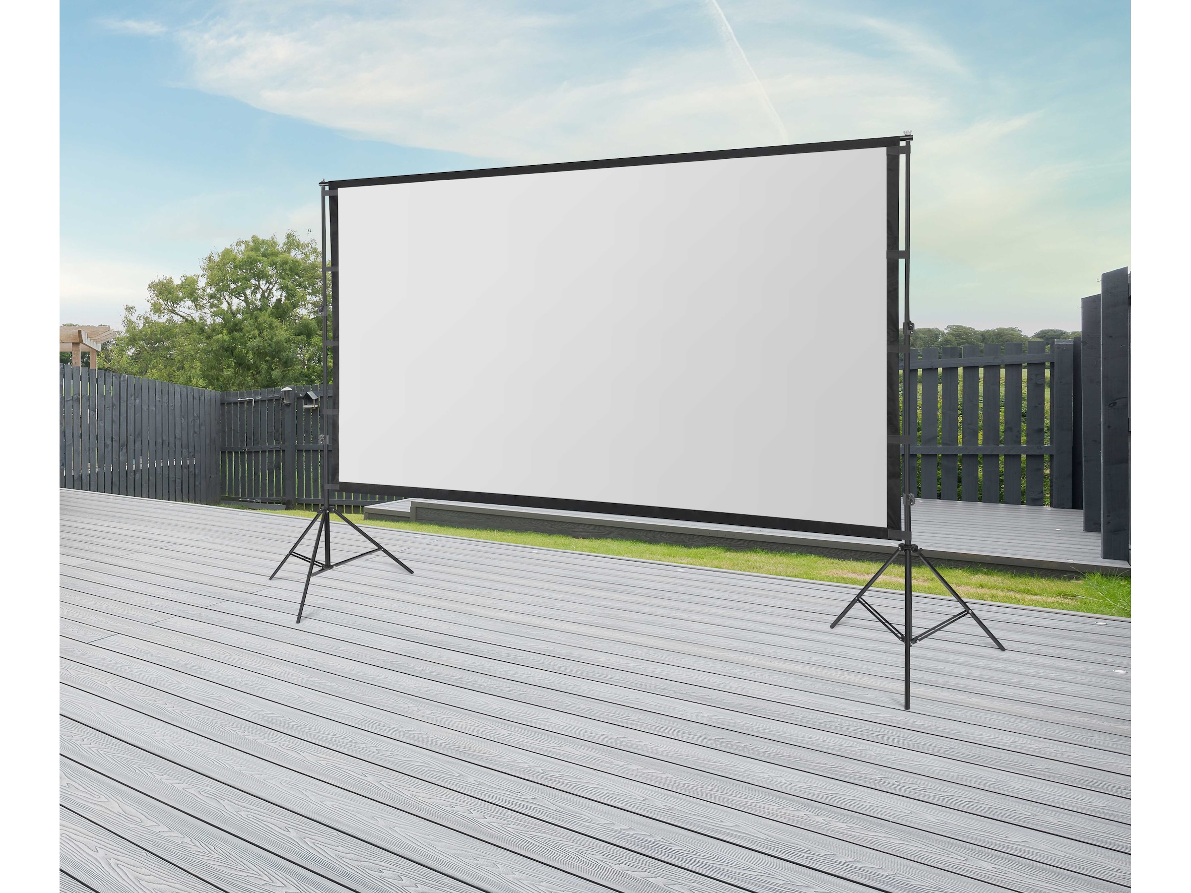 Andersson Portabel tripod projektorlerret 96" Projektorlerret