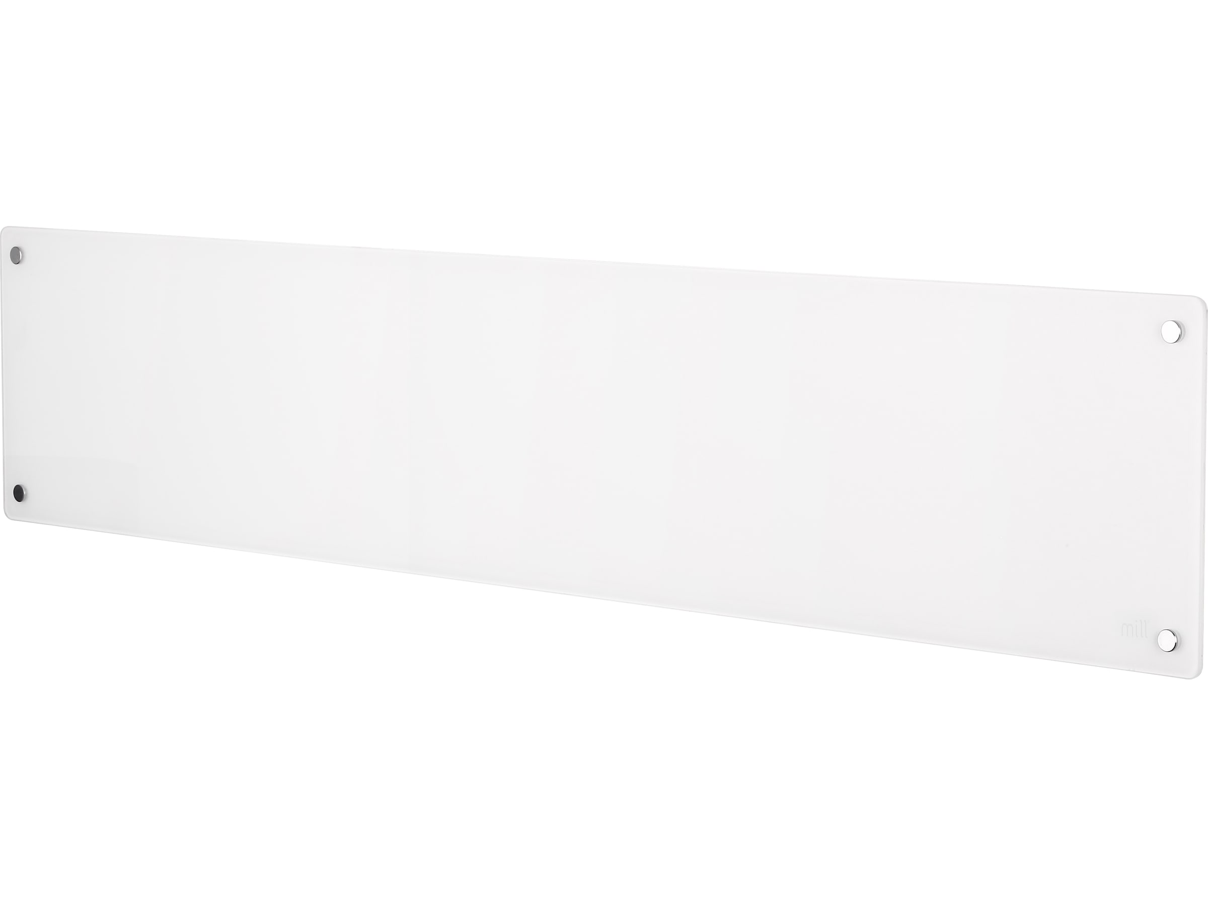 Mill Glass panelovn 1050W (hvit) Panelovner