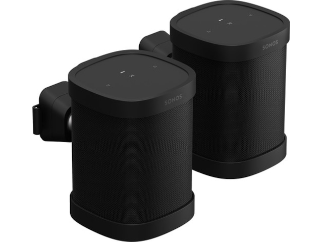 Sonos One-veggfeste par (sort) Veggfeste & tilbehør lyd