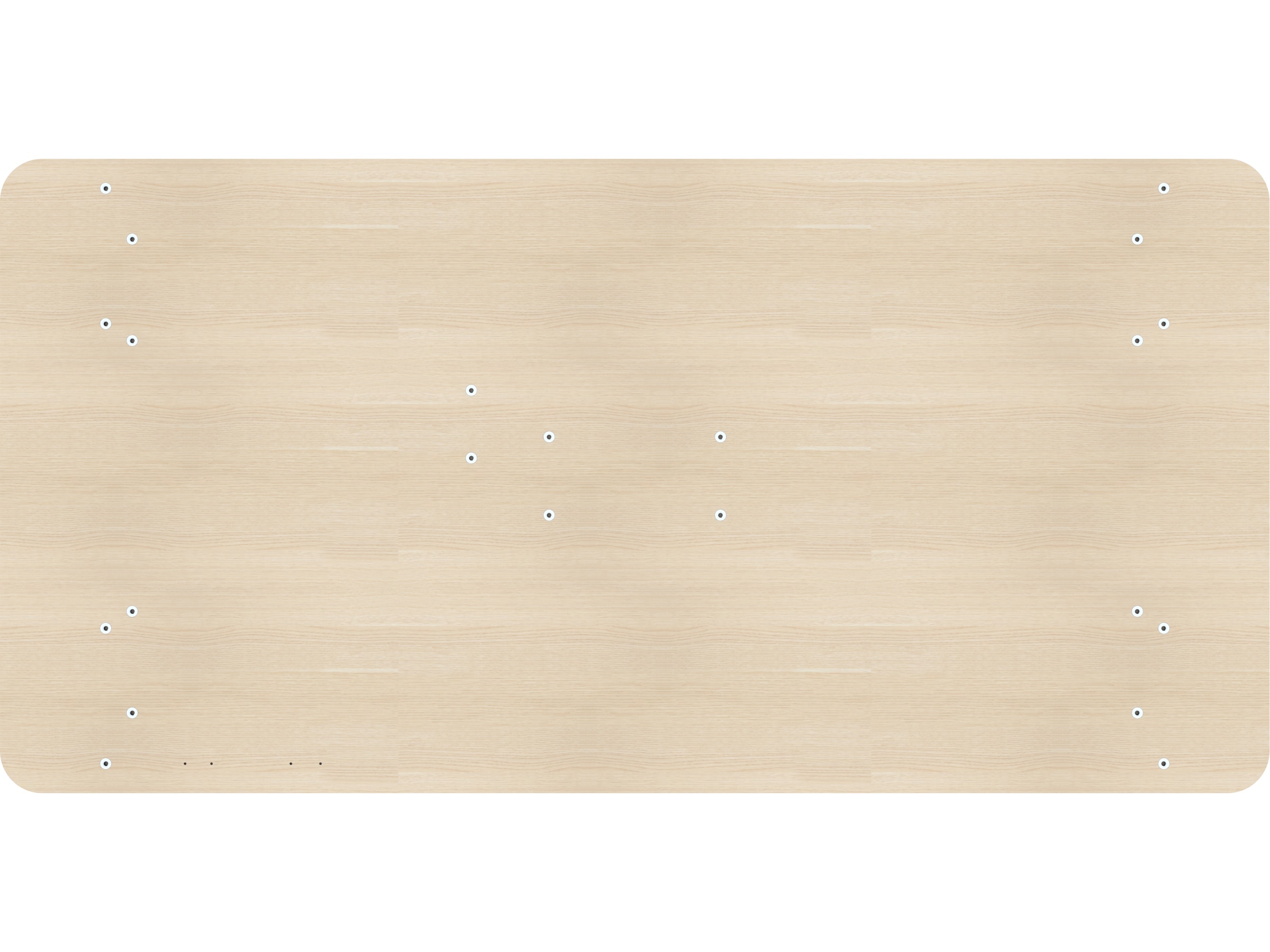 iiglo Skrivebordsplate 120cm (lys eik) Bordplate