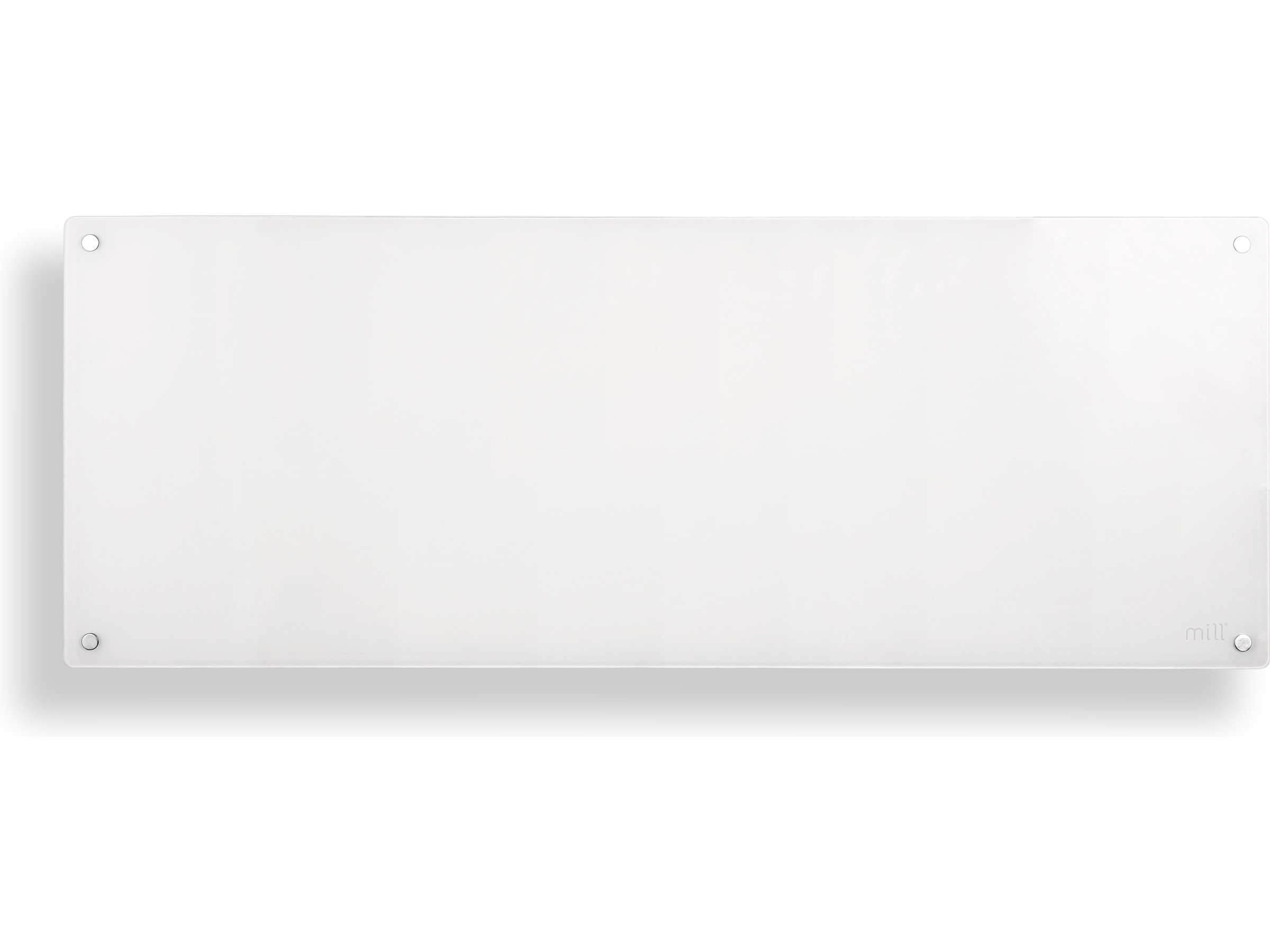 Mill Glass panelovn 1300W (hvit) Panelovner