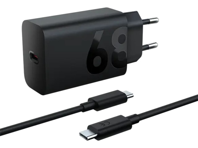 Lenovo 68W Vegglader (sort) Mobilladere