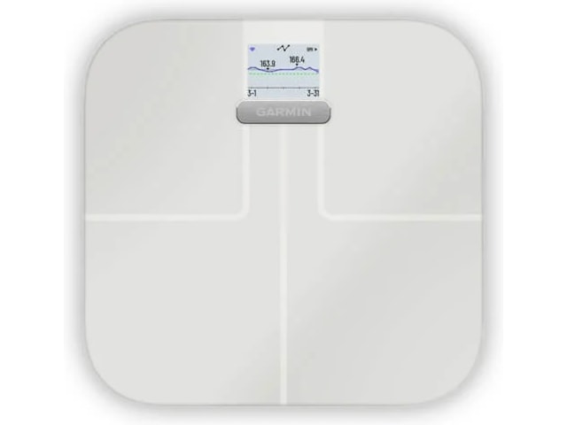 Garmin Index S2 WiFi Smart Vekt (hvit) Badevekt