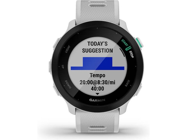 Garmin Forerunner 55 sportsklokke 42mm - hvit Smartklokker