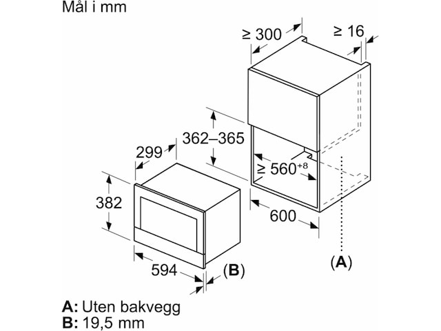 Siemens iQ700 BF722R1B1 Mikrobølgeovn (sort) Mikrobølgeovn