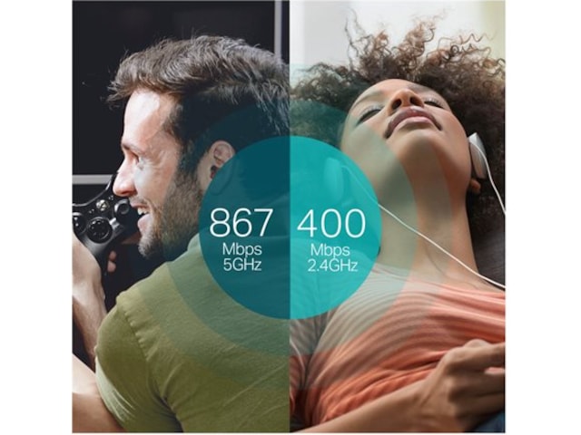 TP-Link T4U Eksternt nettverkskort Nettverkskort