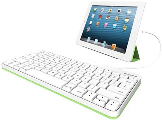 Logitech Wired Keyboard for iPad White | KomplettBedrift.no