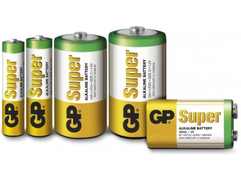 GP Super Alkaline AAA/LR03 batteri, 40-pk Batterier til generell bruk