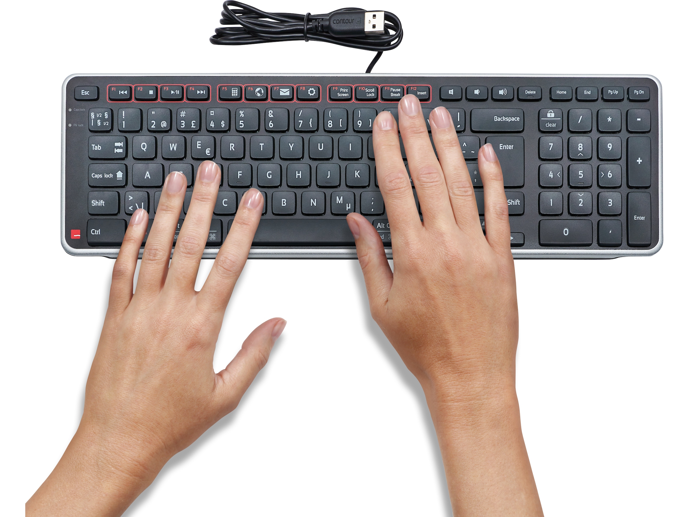 Contour Balance Ergonomi Tastatur Ergonomi