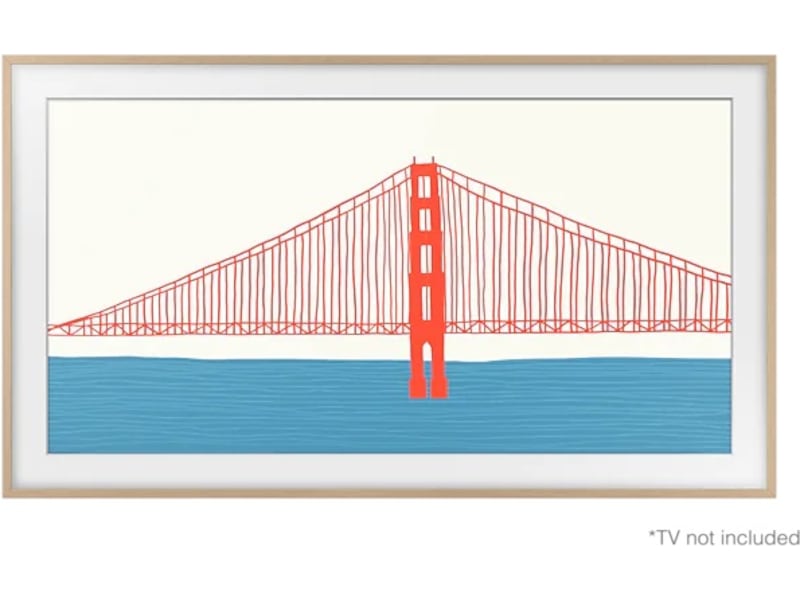 Samsung 43" ramme til The Frame (2021-2025, teak) TV-ramme & tilbehør