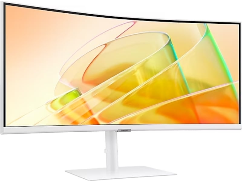Samsung 34" Curved skjerm S34C650 (hvit) Skjermer