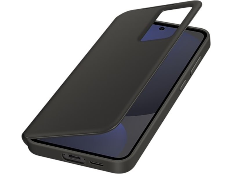 Samsung Galaxy S24 FE Smart View lommebokdeksel (sort) Deksel til mobiltelefon