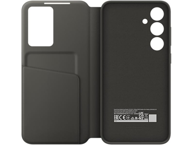 Samsung Galaxy S24 FE Smart View lommebokdeksel (sort) Deksel til mobiltelefon