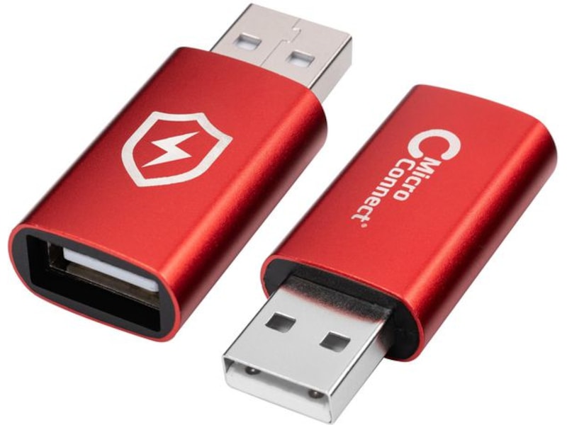 Safe Charge USB-A USB Kondom (rød) Kabeladaptere & overganger