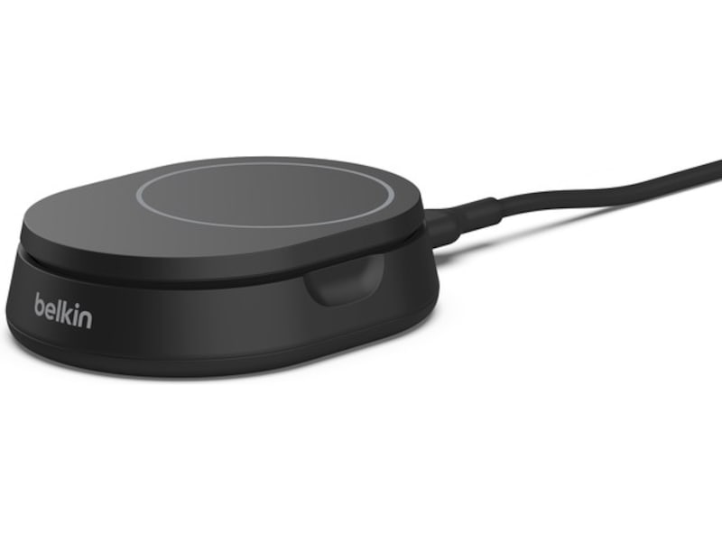 Belkin BoostCharge Pro sammenleggbart trådløs ladestativ (sort) Trådløs lader