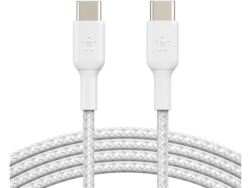 Belkin USB-C kabel 2m (hvit) USB-kabler