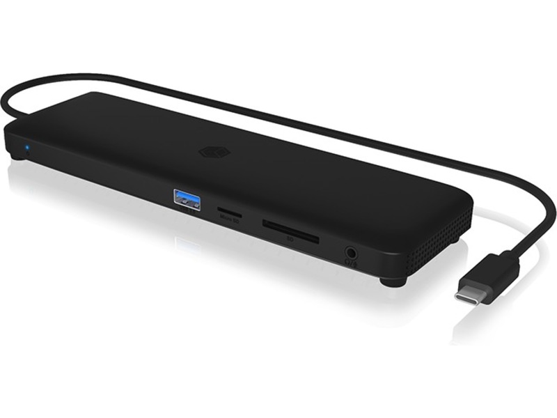 ICY BOX IB-DK2116-C Multi Docking Dockingstasjon & USB-HUB
