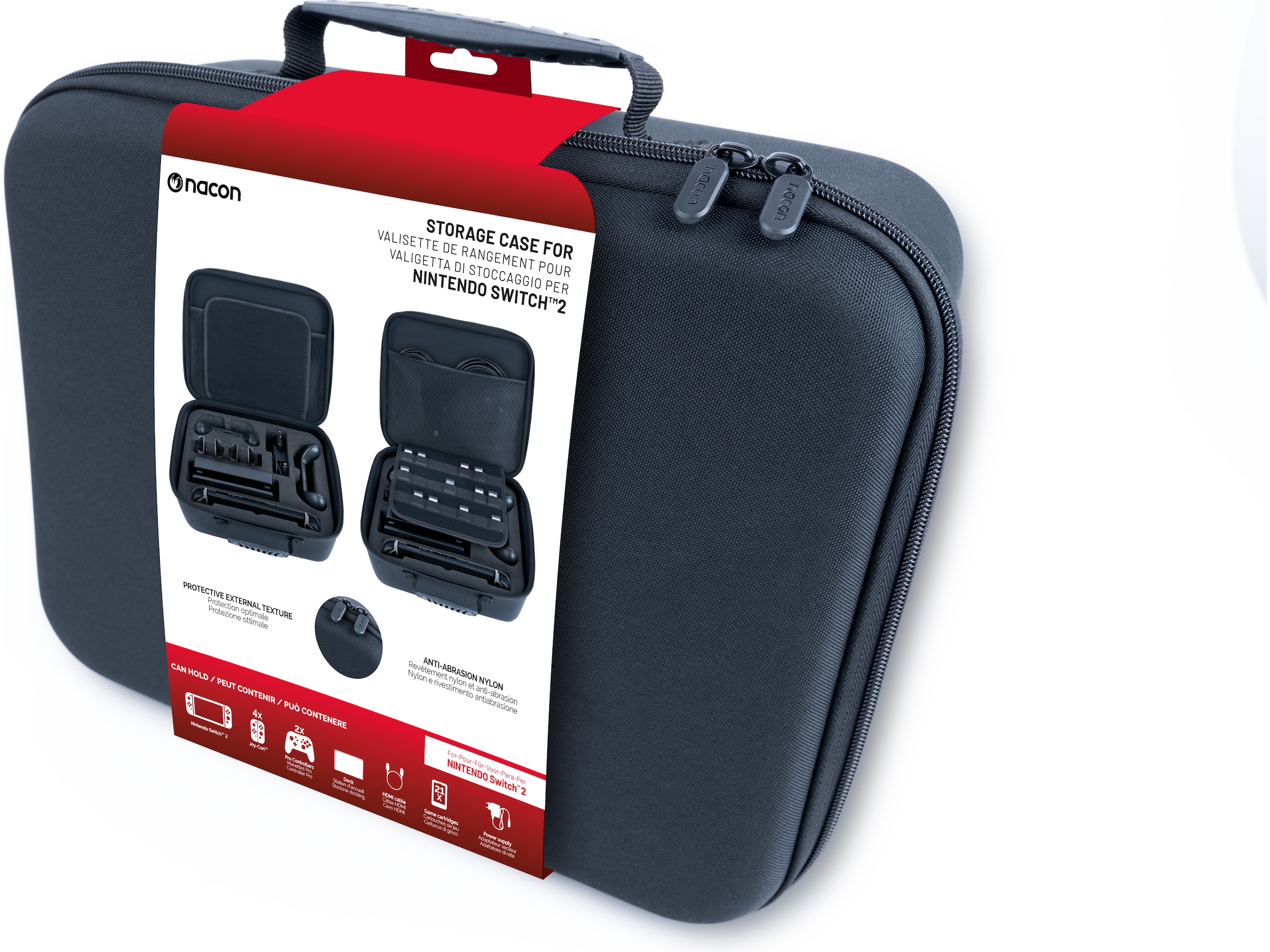 Nacon Storage Case for Nintendo Switch 2 Tilbehør