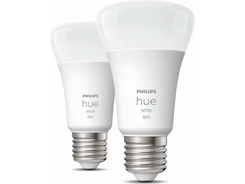 Philips Hue White 2-pakning E27 Lyspærer & LED-pærer