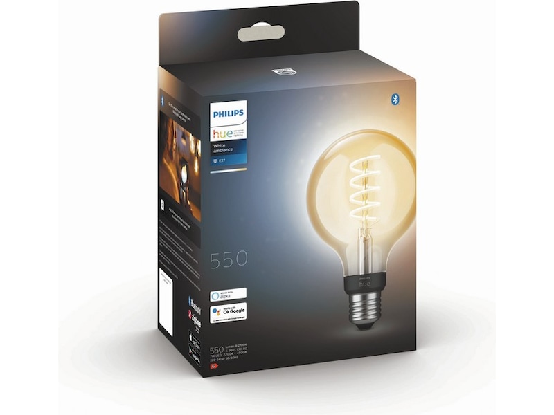 Philips Hue White ambiance Filament E27 Globe, G93 Lyspærer & LED-pærer