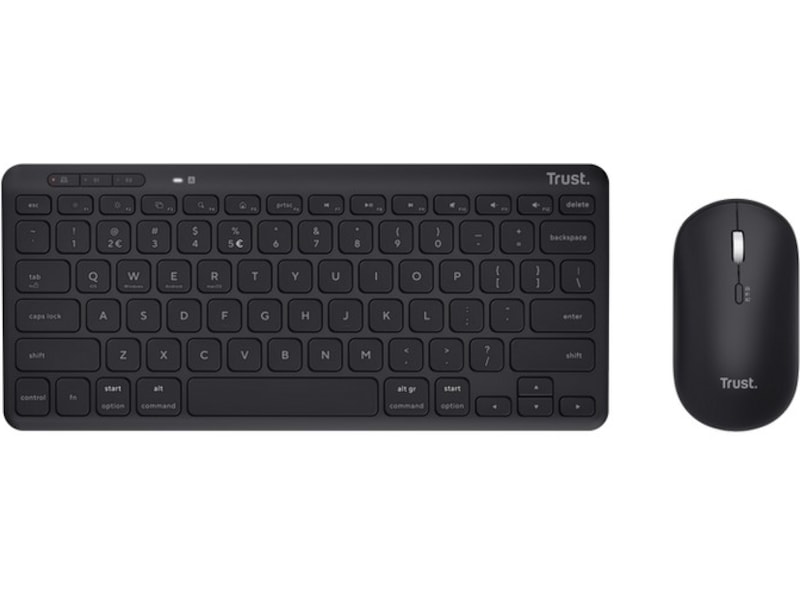 Trust Lyra trådløs tastatur og mus bundle Mus & tastatur -kombipakker