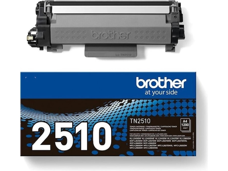 Brother toner TN2510 sort Lasertoner