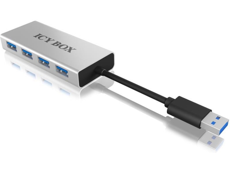 ICY BOX IBAC6104 USB Hub KVM Extender KomplettBedrift.no