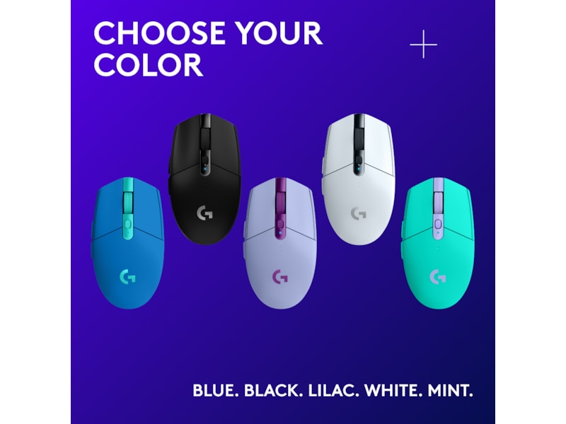 Logitech G305 LIGHTSPEED Trådløs Gamingmus (hvit) Gamingmus