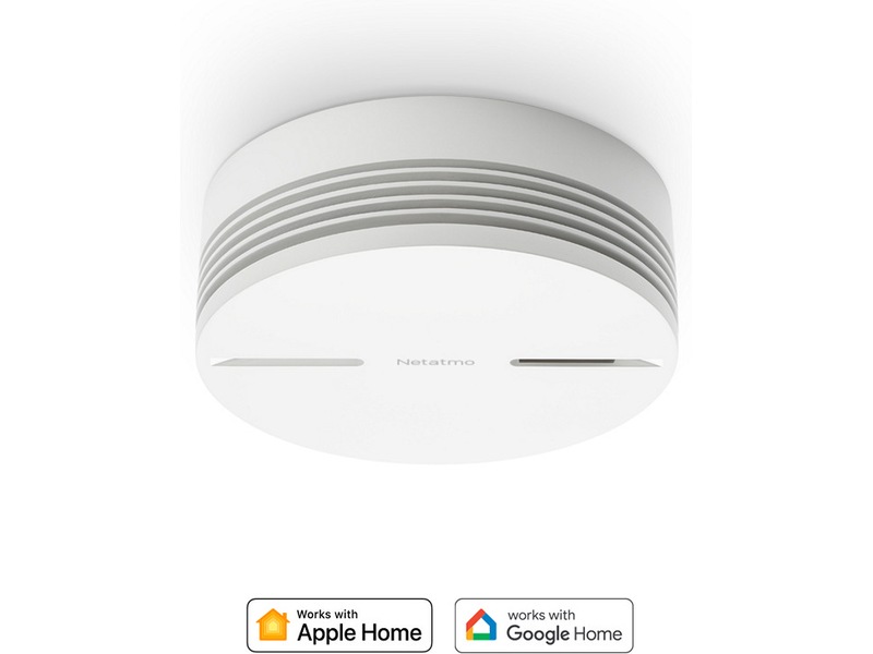Netatmo Smart Røykvarsler (hvit) Røykvarslerer