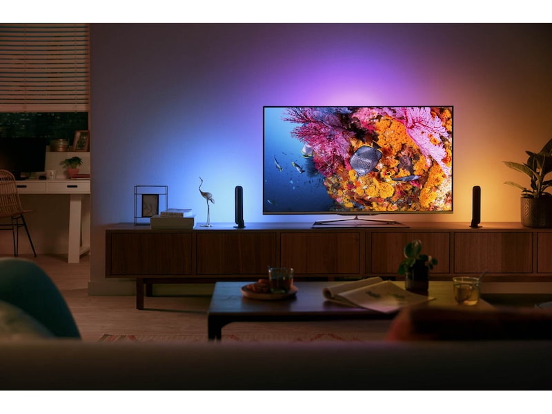 Philips Hue Play light bar 2-pakning (sort) Led strips & underholdning