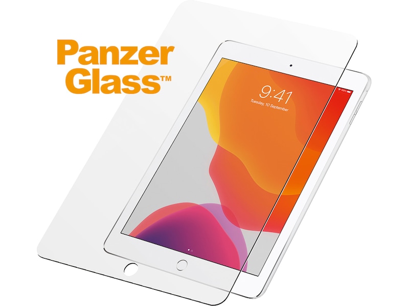 PanzerGlass iPad 10,2" (2021) Clear Glass Skjermbeskytter Skjermbeskyttelse nettbrett