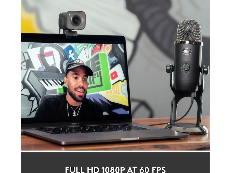 Logitech StreamCam Graphite Webkamera