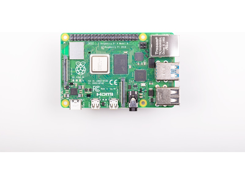 Raspberry Pi 4 Model B, 8GB RAM Integrert CPU