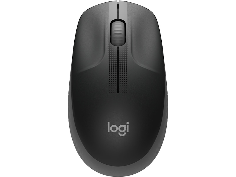 Logitech M190 Trådløs mus i full størrelse koksgrå Mus