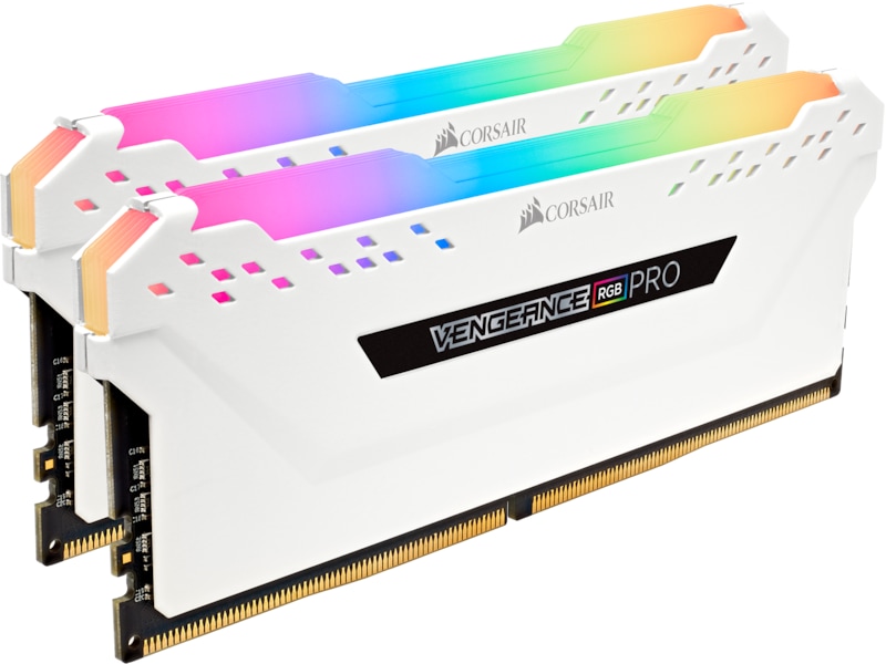 Corsair Vengeance RGB PRO DDR4 3200MHz 16GB (hvit) Minnebrikker