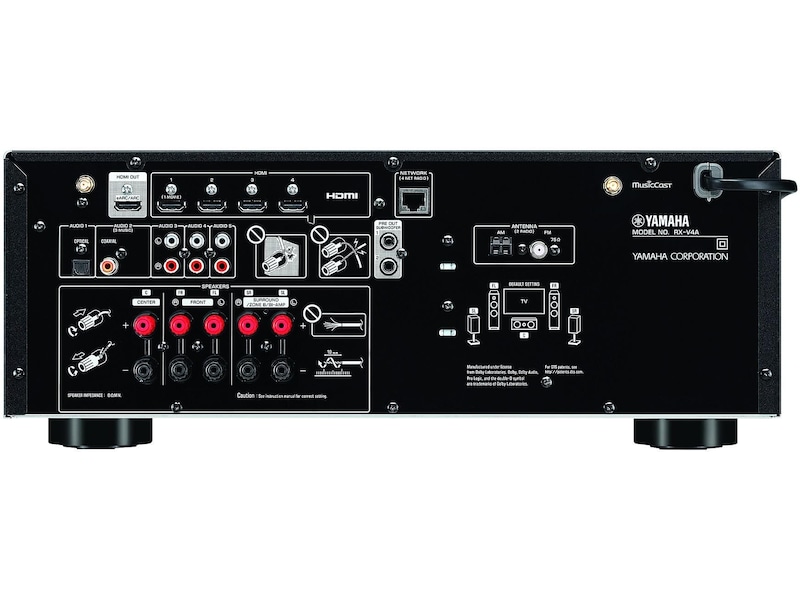 Yamaha RX-V4A receiver (sort) Receivere