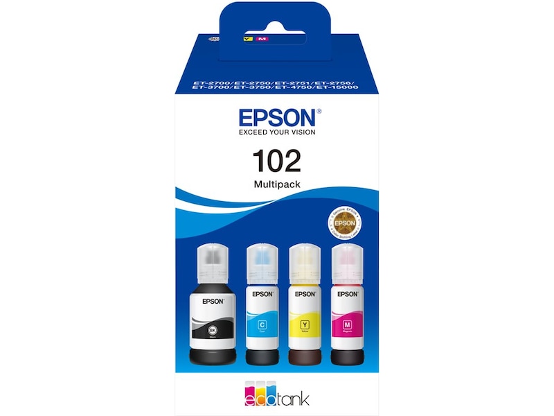 Epson Blekk 102 EcoTank Multipack Blekkpatroner