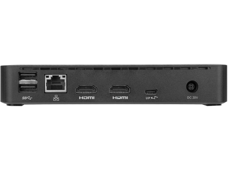 Targus Universal Dual 4K Docking m/DP Dockingstasjon & USB-HUB