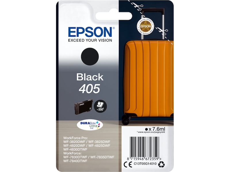 Epson Blekk 405 Sort Blekkpatroner