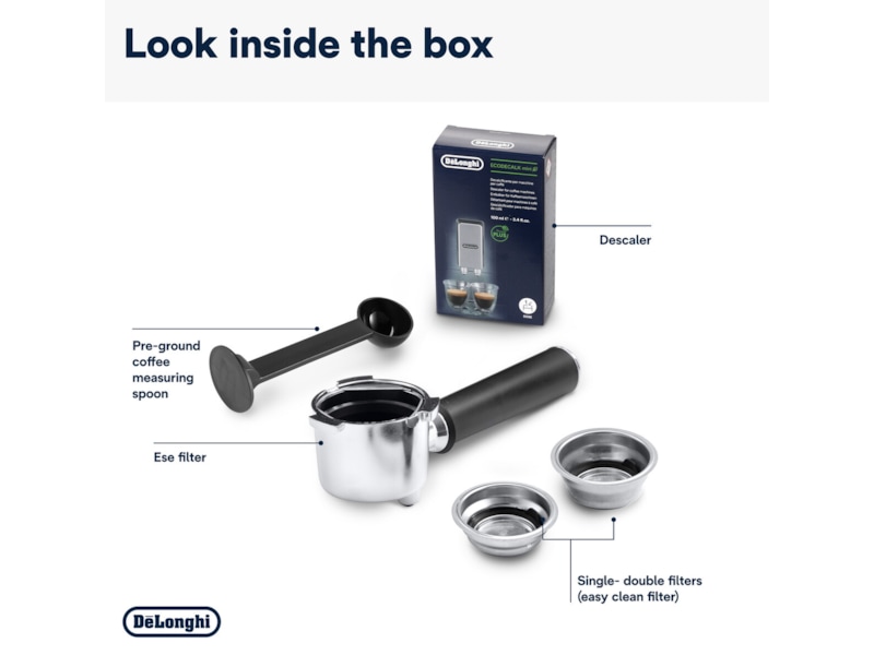 DeLonghi Dedica Style EC685.BK Manuell espressomaskin (sort) Espressomaskiner