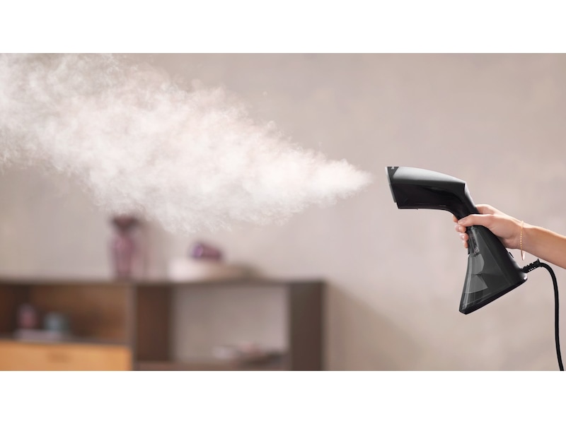 Philips Series 8000 GC800/80 Håndholdt tøydamper (sort/sølv) Steamer