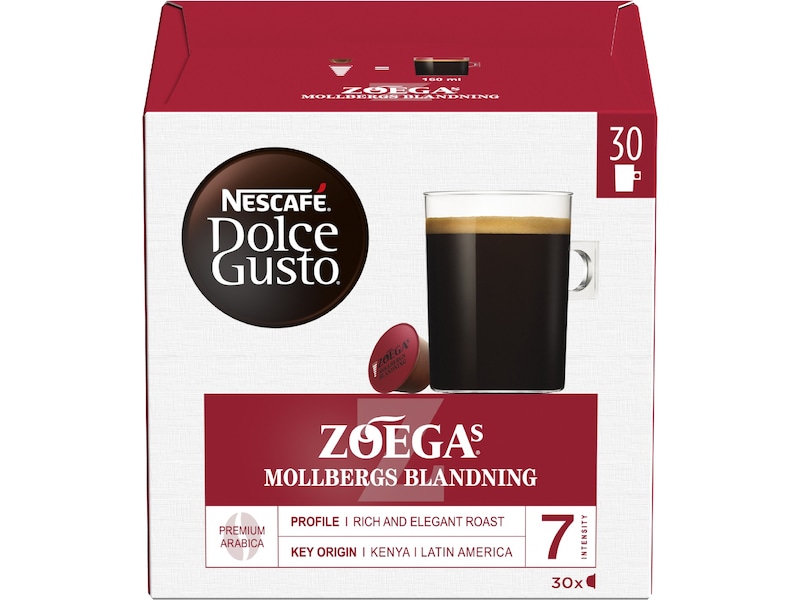Nescafé Dolce Gusto Zoégas Mollbergs Big Pack Tilbehør til kaffemaskiner