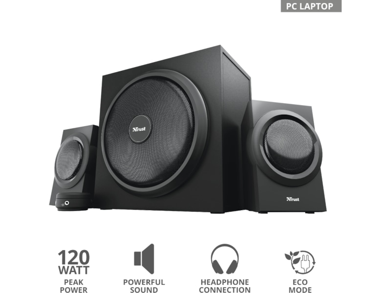Trust Yuri 2.1 høyttalere 2.1 Høyttalere